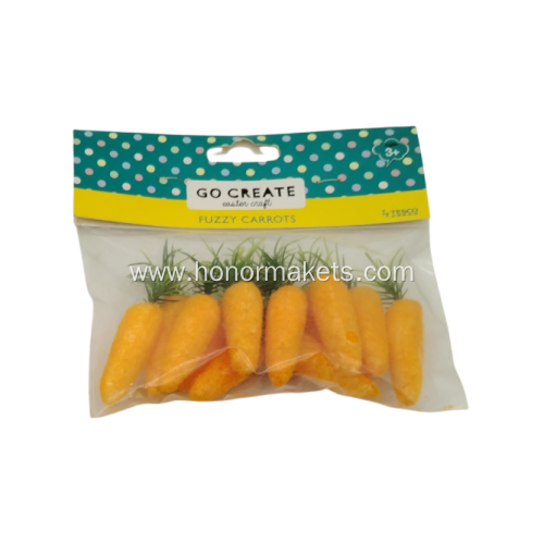 12PCS Foam carrots